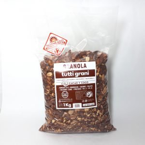 Granola proteica cacao + coco Tutti Grani x 1 kg