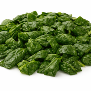 Espinaca lavada y cortada x 3 kg